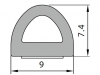 D 9x7.4